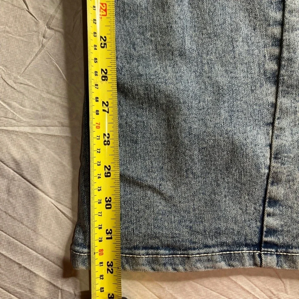 True Religion Joey Mid Rise Flare Jeans‎ Light Sparklin Pear Wam W30X32